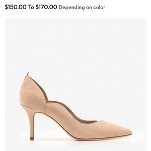 Boden Tan Suede Heels